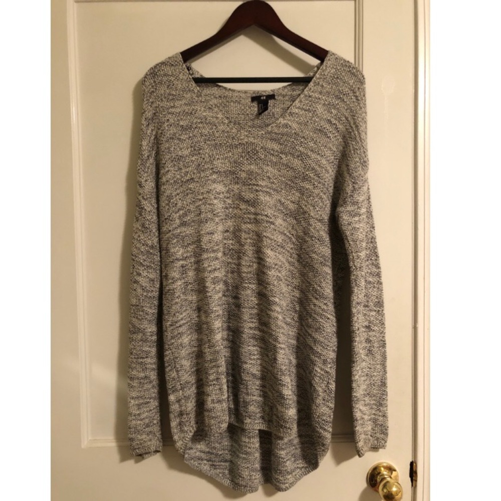 Gray H&M long sweater